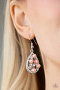 Fabulously Wealthy Orange Earring