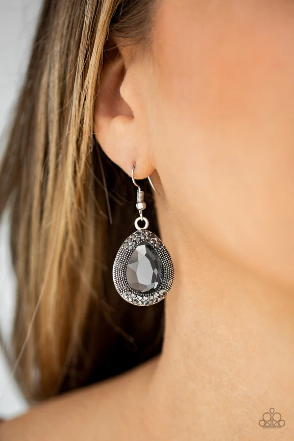 Grandmaster Shimmer Silver Earring
