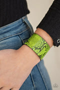 It’s a Jungle Out There Green Urban Bracelet