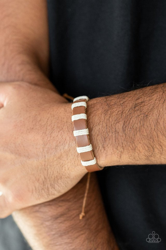 Put Up A Brave FRONTIER Brown Urban Bracelet