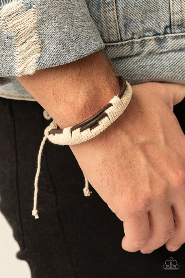Nautical Distance Brown Urban Bracelet
