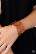Rhapsodic Roundup Brown Urban Bracelet
