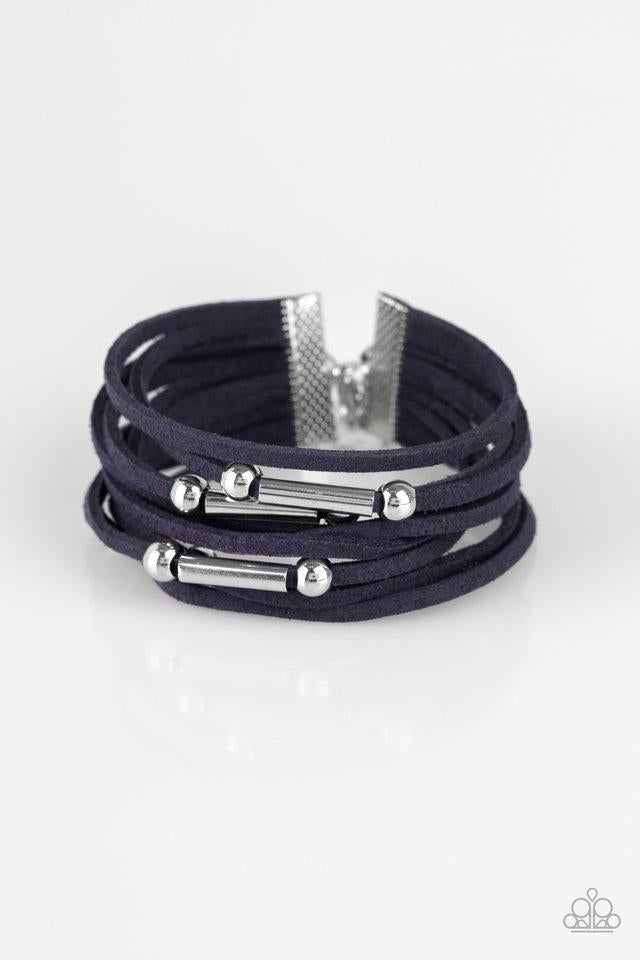Back To BACKPACKER Blue Urban Bracelet