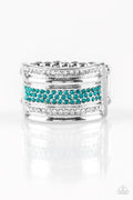 Top Dollar Drama Blue Ring