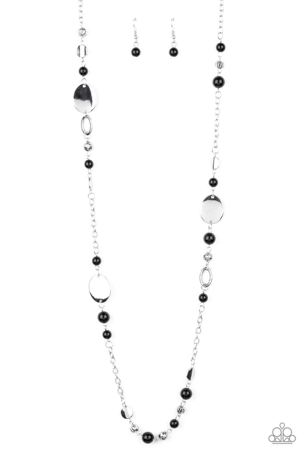 Serenely Springtime Black Necklace