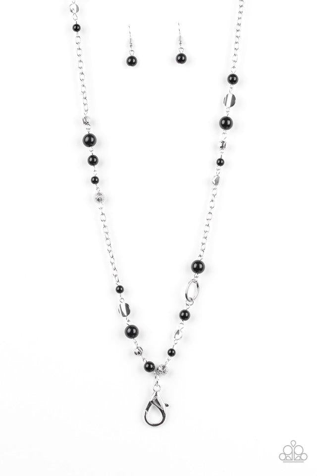 Make An Appearance None Black Necklace