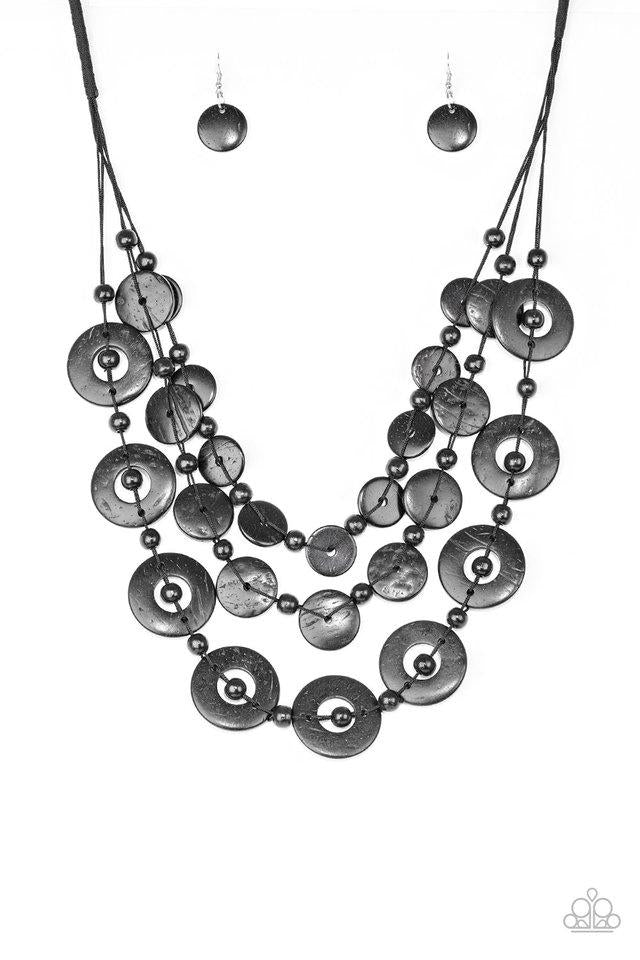 Catalina Coastin Black Nevklace