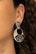 Industrial Eden Silver Clip-On Earring