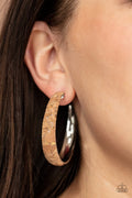 A CORL In The Road Silver Hoop Earring