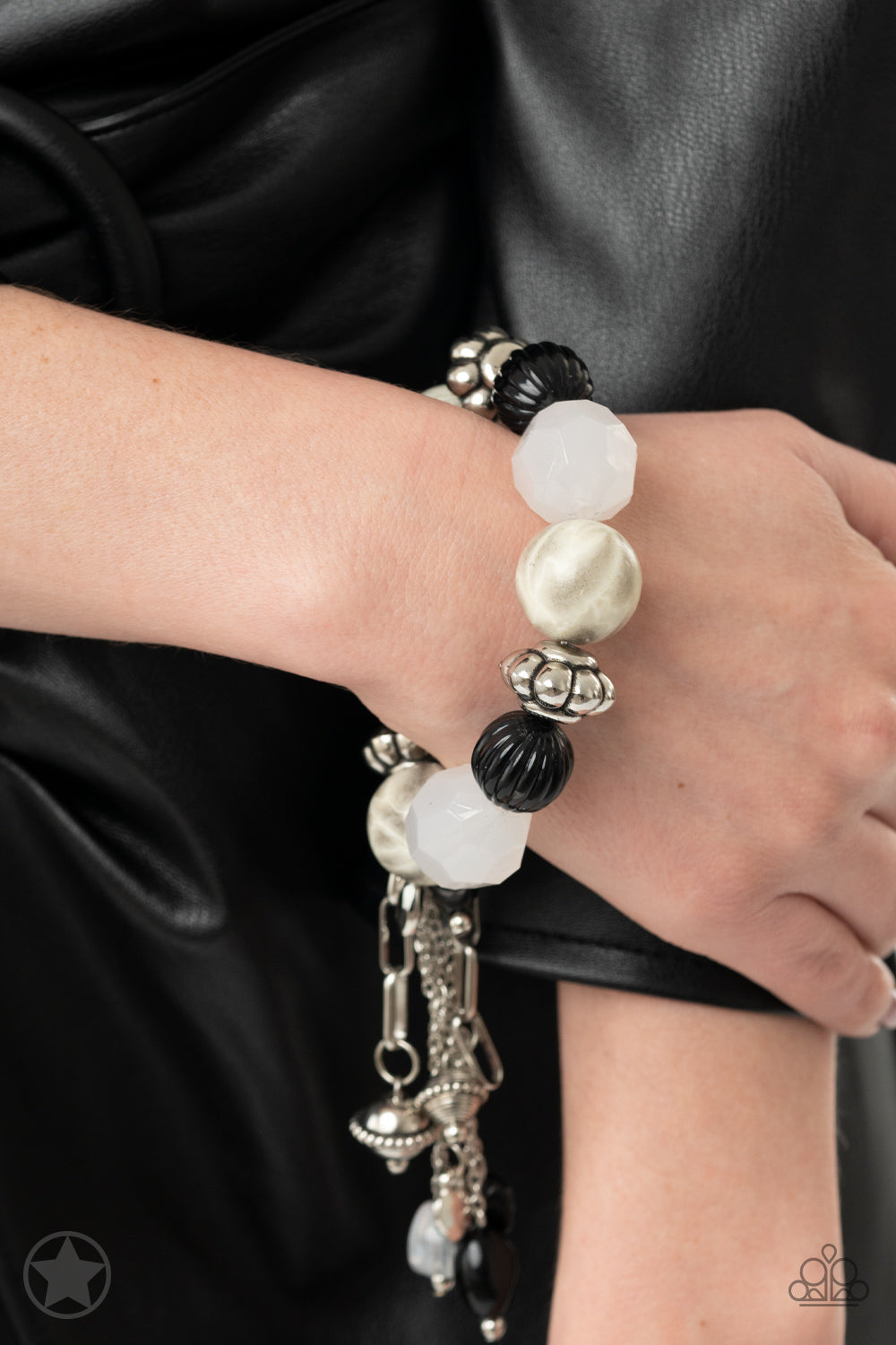 Lights! Camer! Action! Black Bracelet