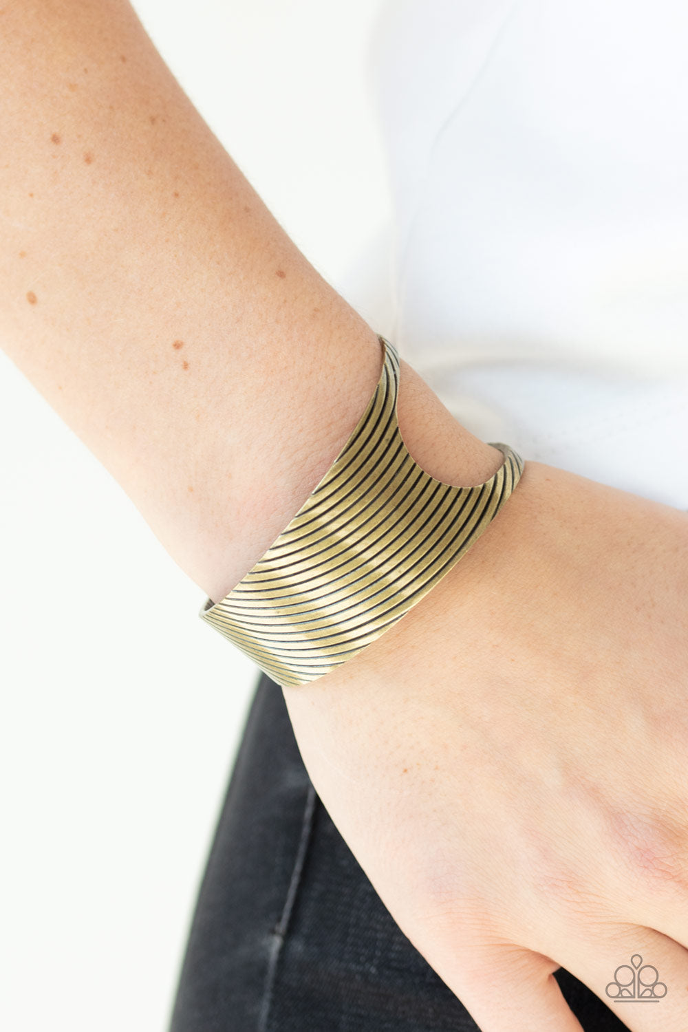 What GLEAMS Are Made Of Brass Bracelet