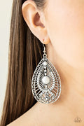 Just Dropping By White Earring