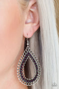 Mechanical Marvel Purple Earring