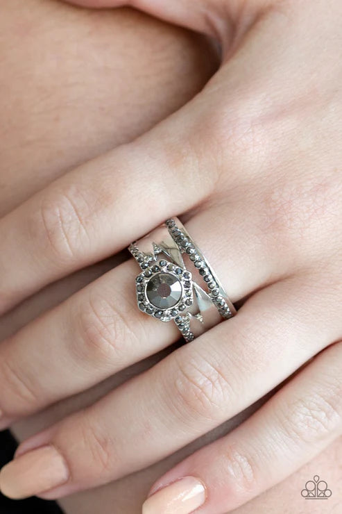 Modern Maven Silver Ring