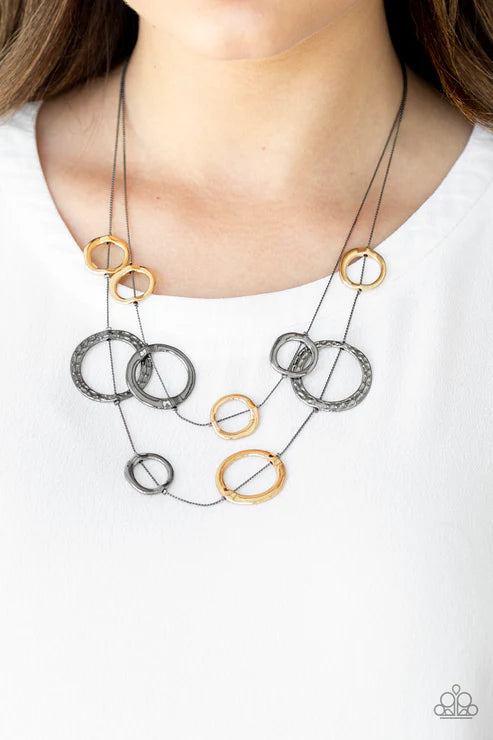 Ageless Aesthetics Black Necklace