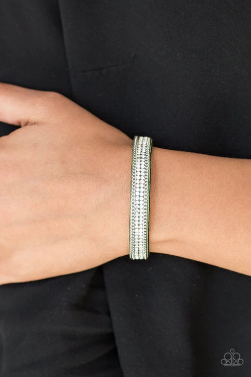 Babe Bling Green Urban Bracelet