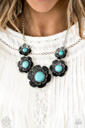 Bountiful Badlands Blue Necklace