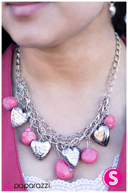 Change of Heart Pink Necklace