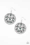 Choose To Sparkle Green Earring