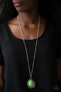 Chroma Courageous Green Necklace