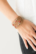 Colorfully Coachella Red Urban Bracelet