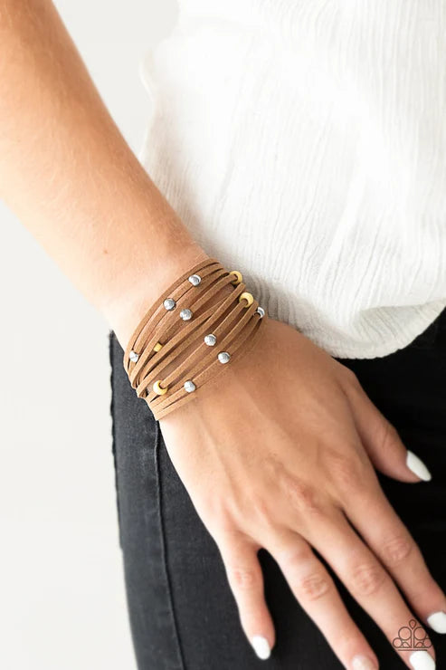 Colorfully Coachella Yellow Urban Bracelet