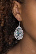 Dinner Party Posh Blue Earring