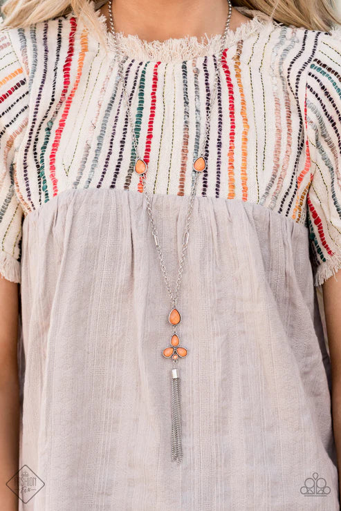 Eden Dew Orange Necklace