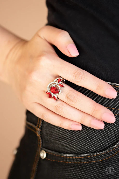 Eden Elegance Red Ring