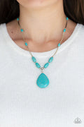 Explore The Elements Blue Necklace