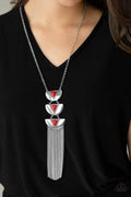 Gallery Expo Red Necklace