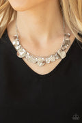 GLISTEN Closely Silver Necklace
