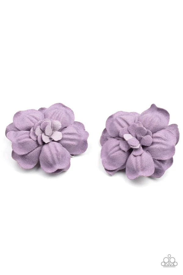 Happy Grow Lucky Purple Hiar Clip