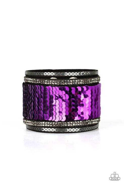 Heads Or MERMAID Tails Purple Urban Bracelet