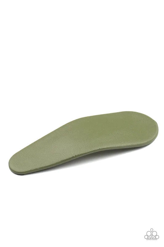 In a Snap Green Hair Clip