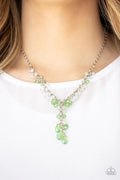 Iridescent Illumination Green Necklace