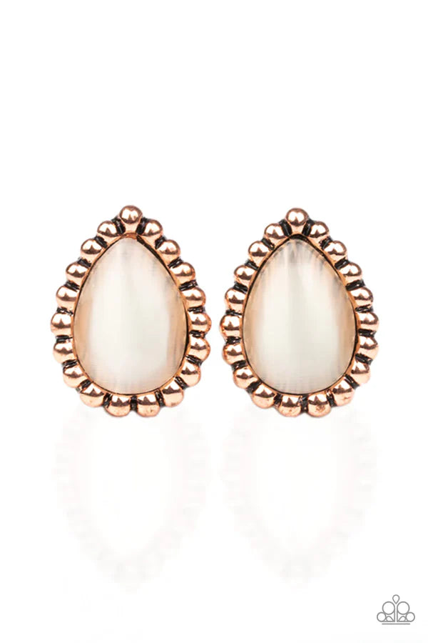 I Wanna GLOW Copper Post Earring