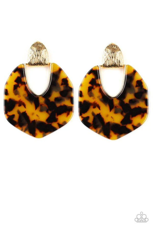 My Animal Spirit Gold Post Earring
