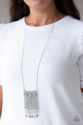 On The Fly Blue Necklace