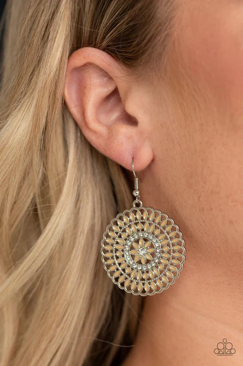PINWHEEL and Deal Brown Earring