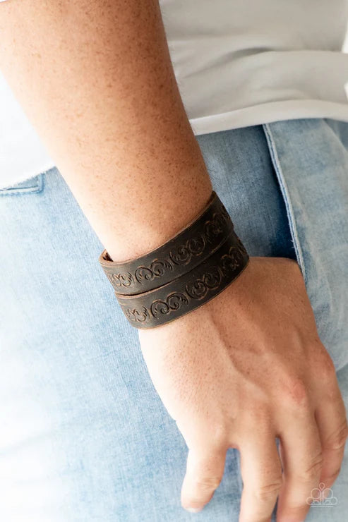 Ride and Wrangle Brown Urban Bracelet