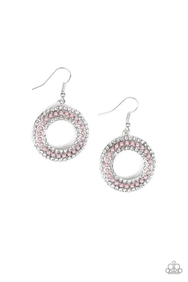 Sparkle Splurge Pink Earring