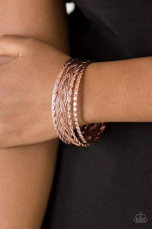Straight Street Gold Bracelet