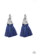 Taj Mahal Tourist Blue Post Earring