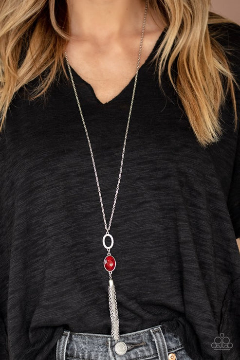 Unstoppable  Glamour Red Necklace