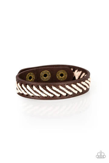 Watch Your BACKPACKER Brown Bracelet