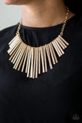 Welcome To The Pack Gold Necklace