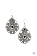 Whimsy Dreams Black Earring