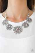 Written In The STAR LILIES Pink Necklace